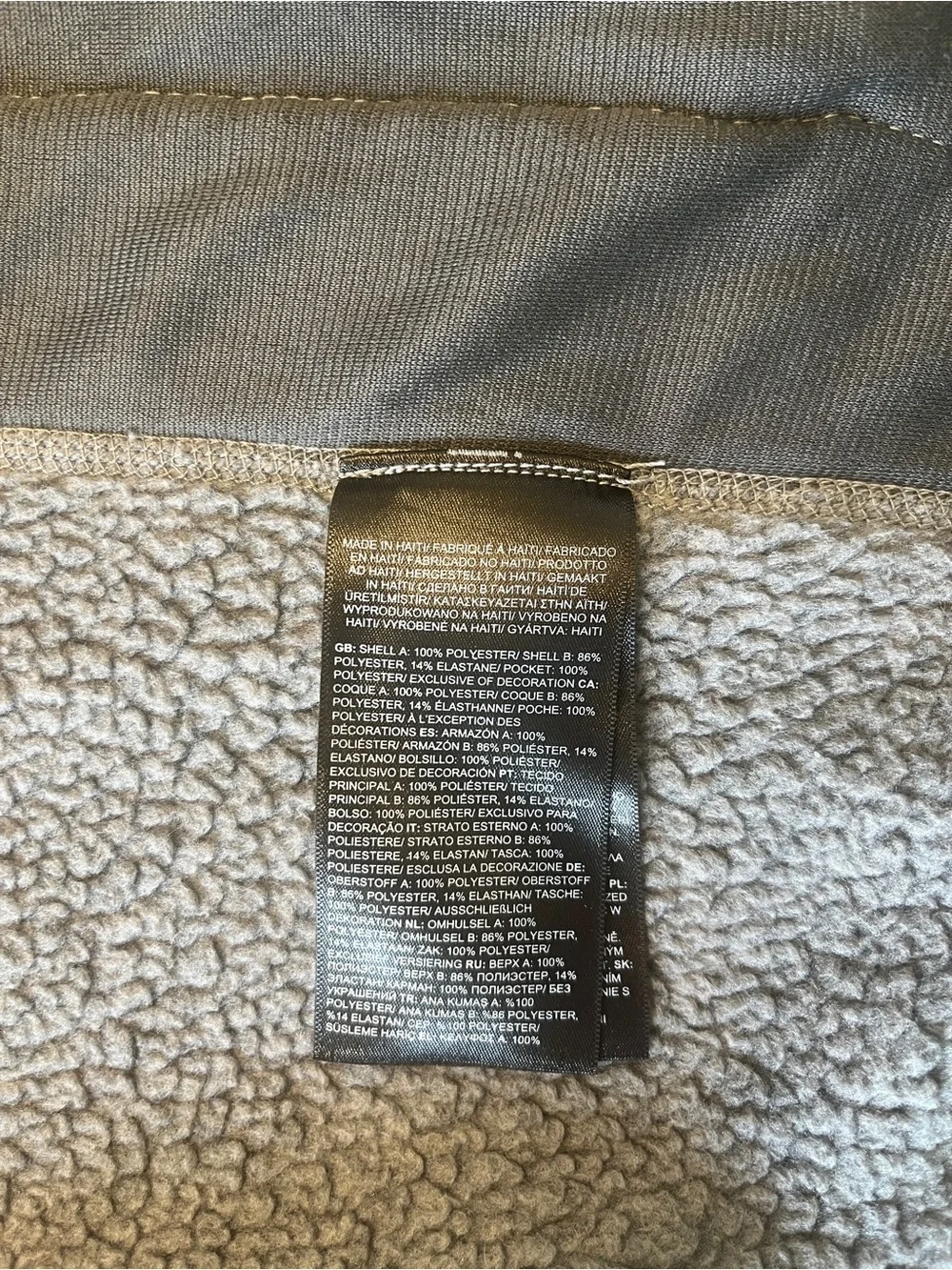 The North Face cozy fleece